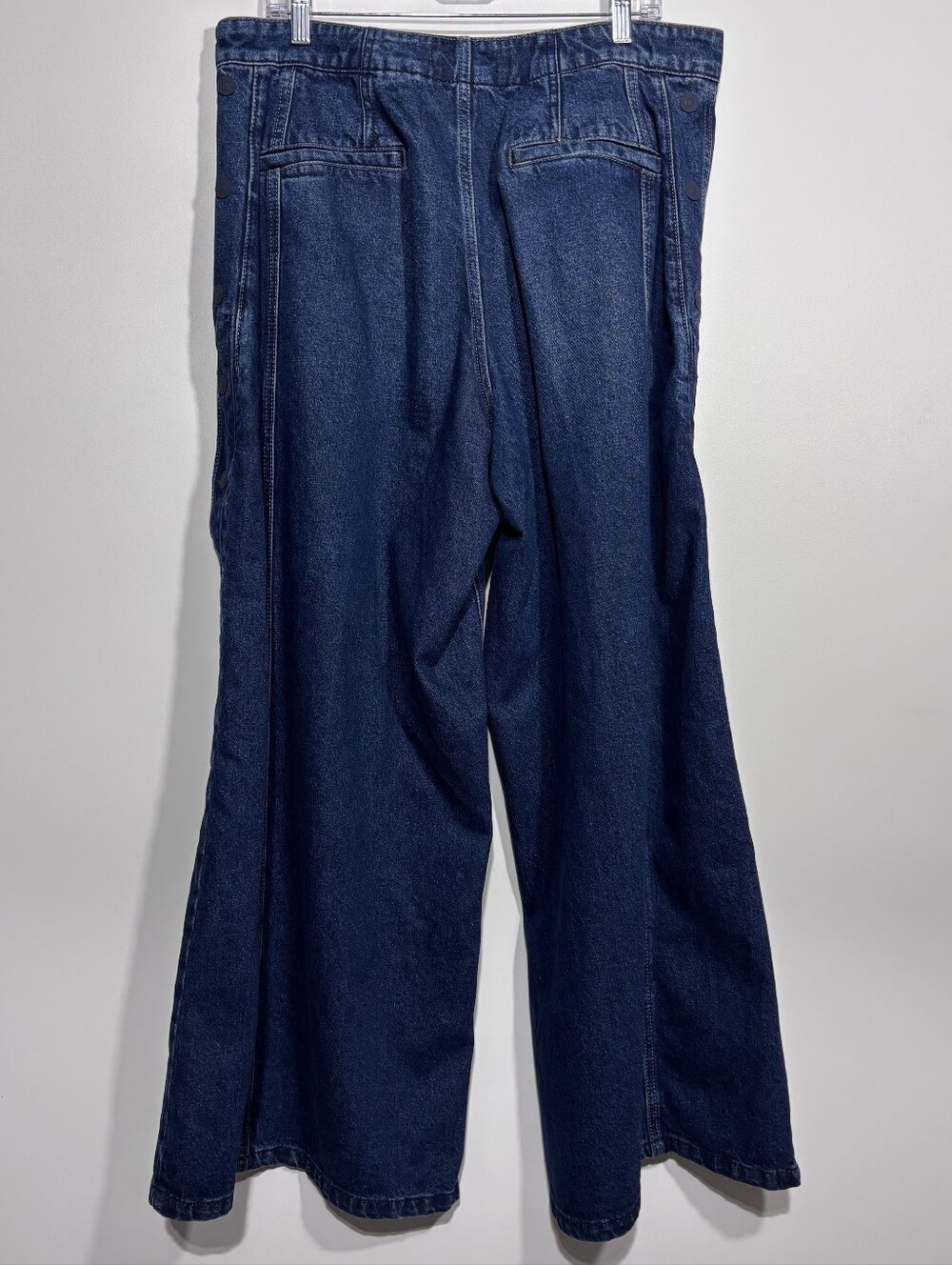 We The Free Time Warp Wide Jeans Size 31 Free People - Picture 3 of 7